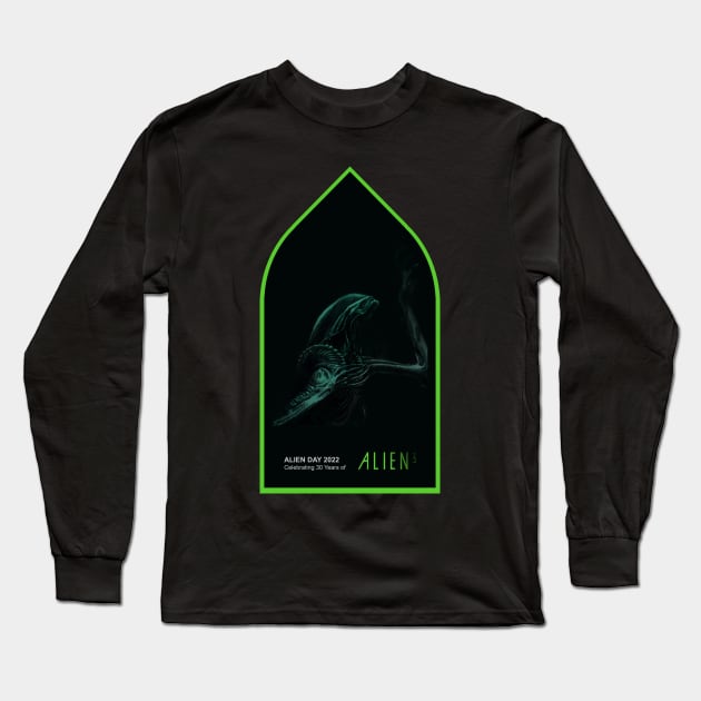 Alien Day 2022: Celebrating 30 Years of Alien 3 Long Sleeve T-Shirt by Perfect Organism Podcast & Shoulder of Orion Podcast